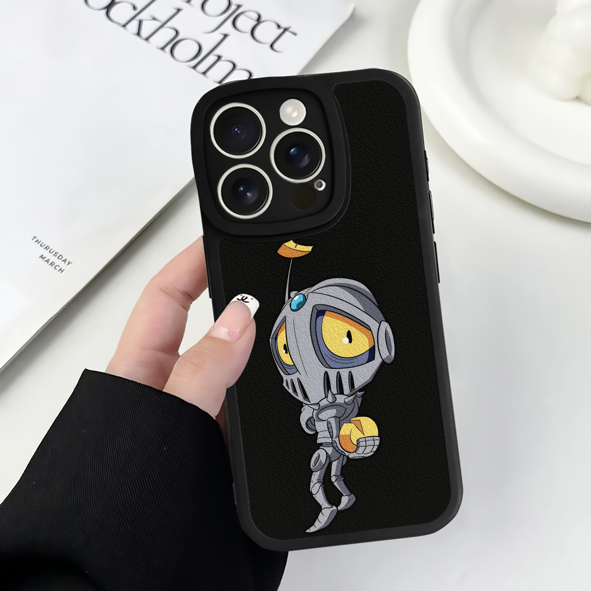 （画像用） ジョジョの奇妙な冒険 JoJo's Bizarre Adventure 【iPhone 16シリーズ対応】シリコンスマホケース（レザー調） 材質：シリコン